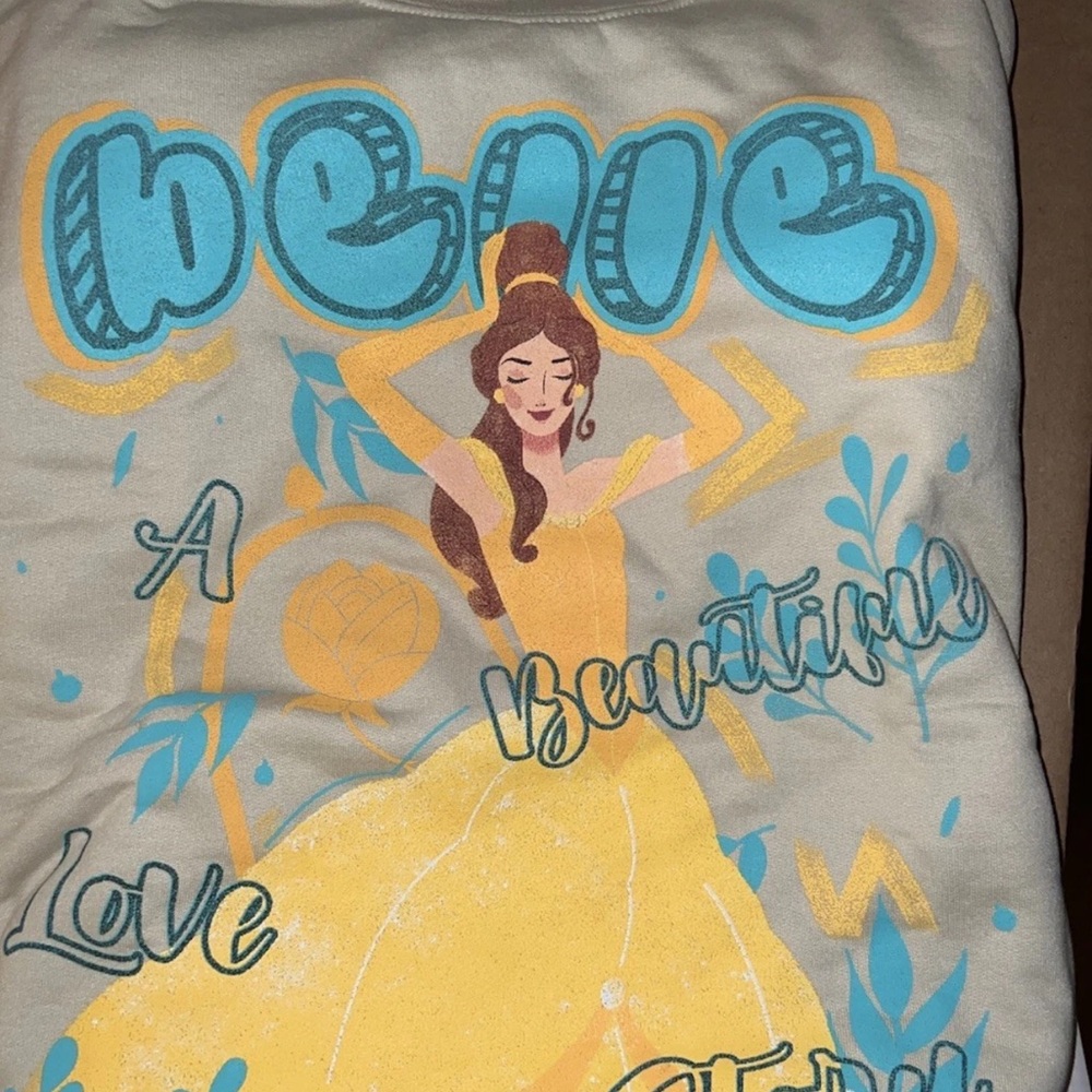 Disney Beauty and the Beast Belle Portrait Women’s Crewneck